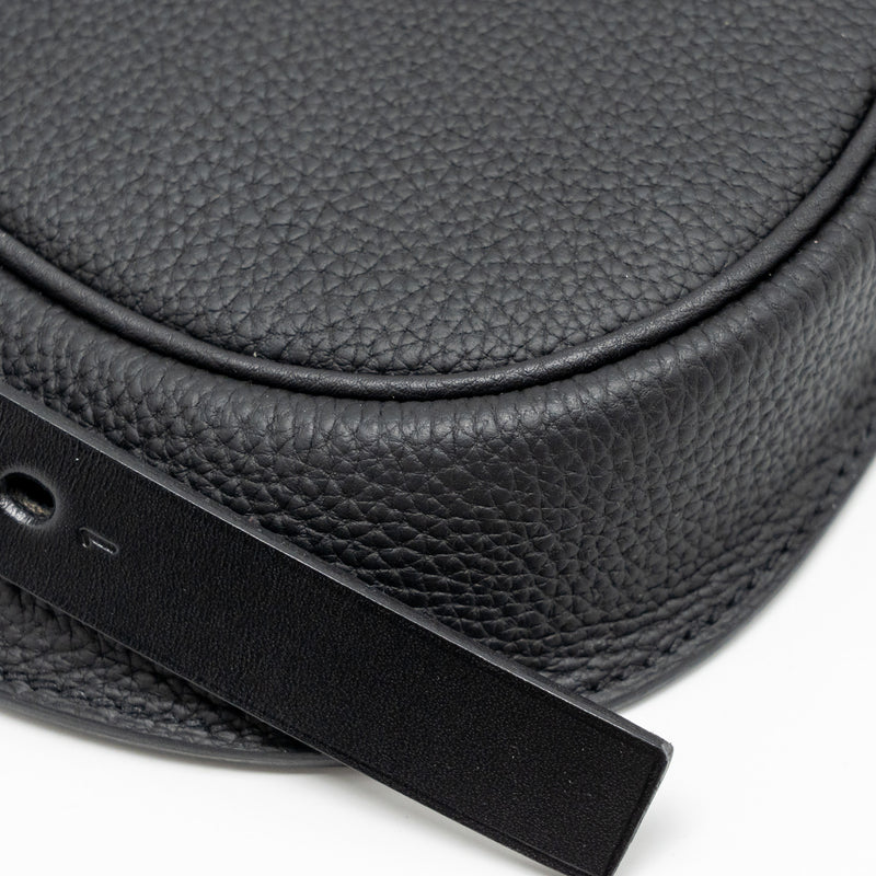 Hermes Perspective Cavaliere 21 Bag Togo/Vache Hunter Black SHW Stamp B