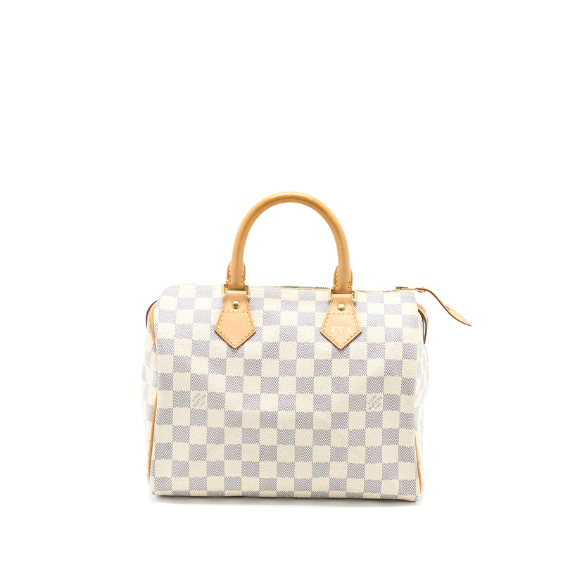 Louis Vuitton Speedy 25 Damier Azur Canvas GHW