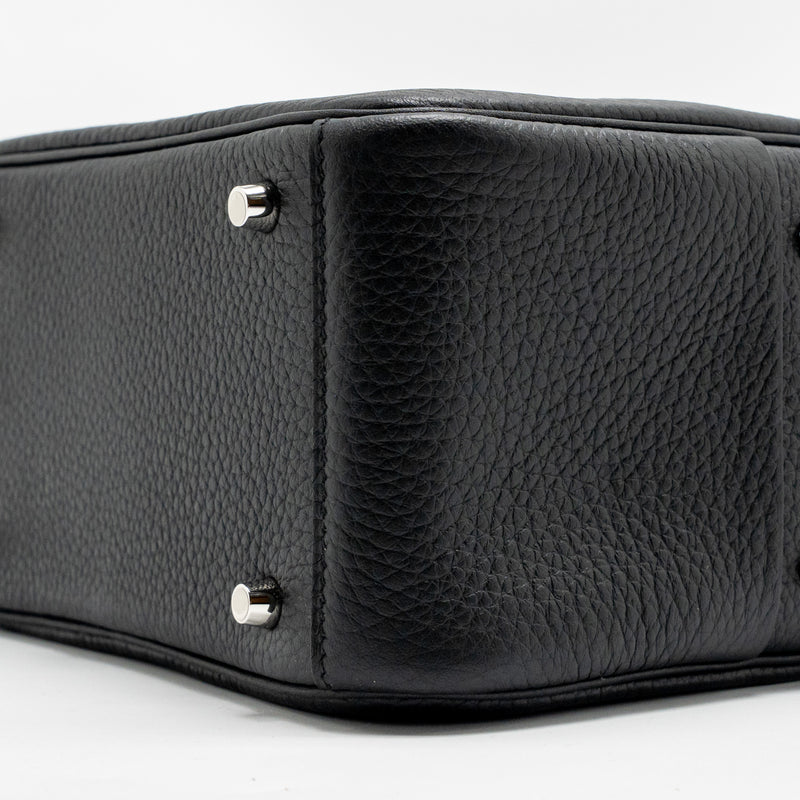 Hermes Mini Lindy II Clemence Black SHW Stamp K