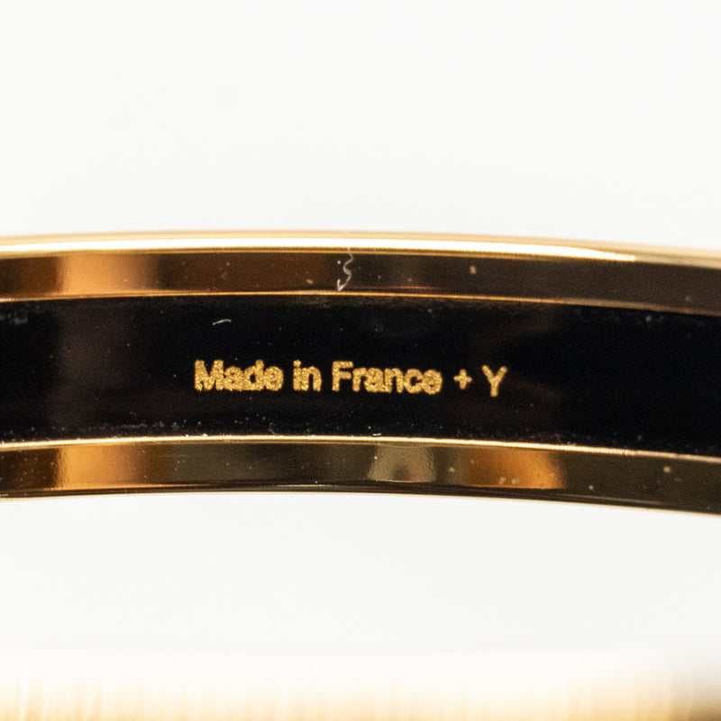 Hermes Couvertures et Tenues de Jour Bangle Color Patch RGHW