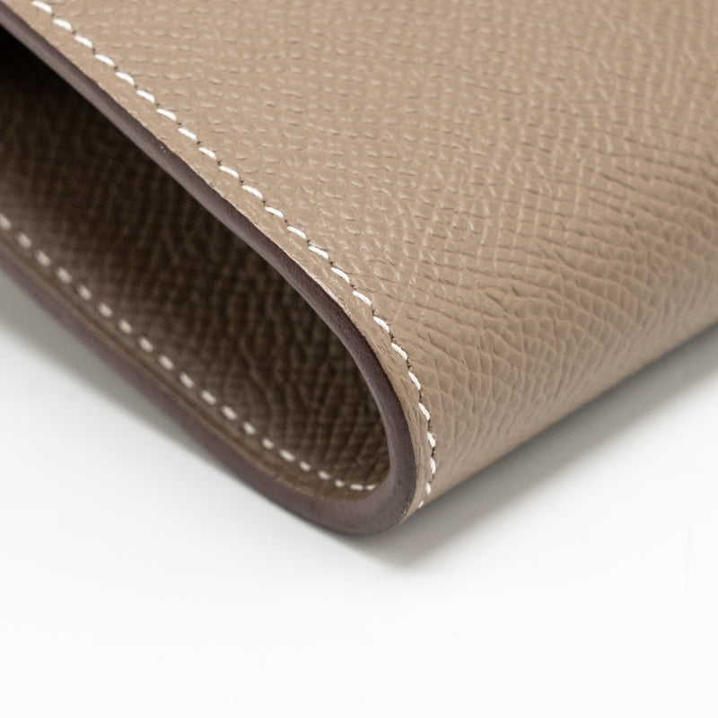 Hermes Kelly to Go Epsom Etoupe GHW Stamp B