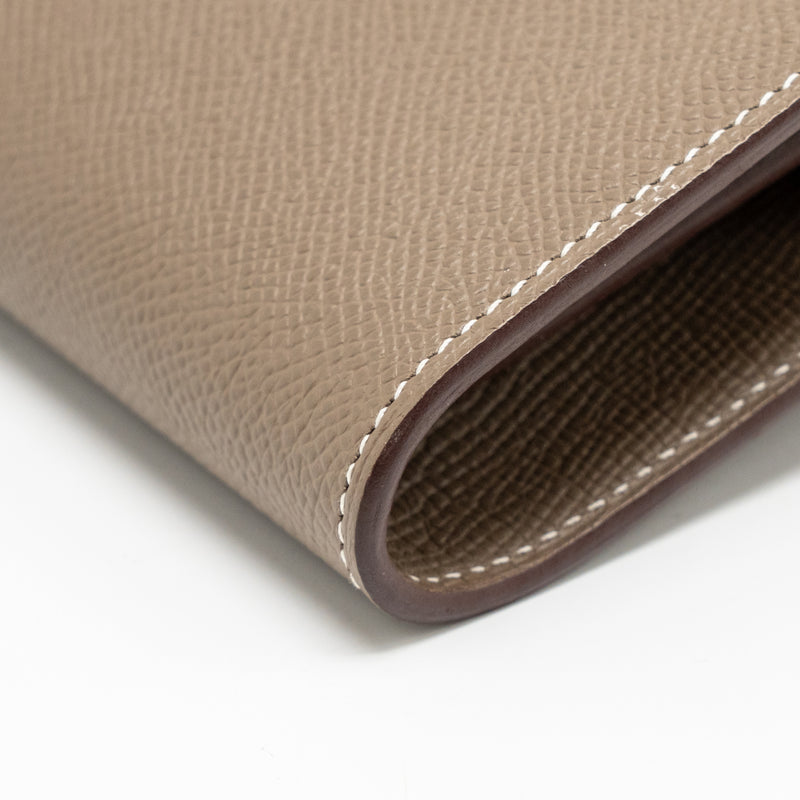 Hermes Kelly to Go Epsom Etoupe GHW Stamp B