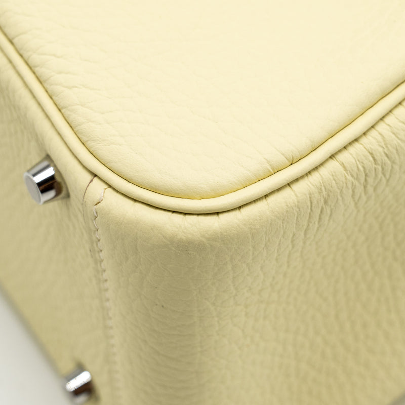 Hermes Mini Lindy II Clemence Jaune Milton SHW STAMP W