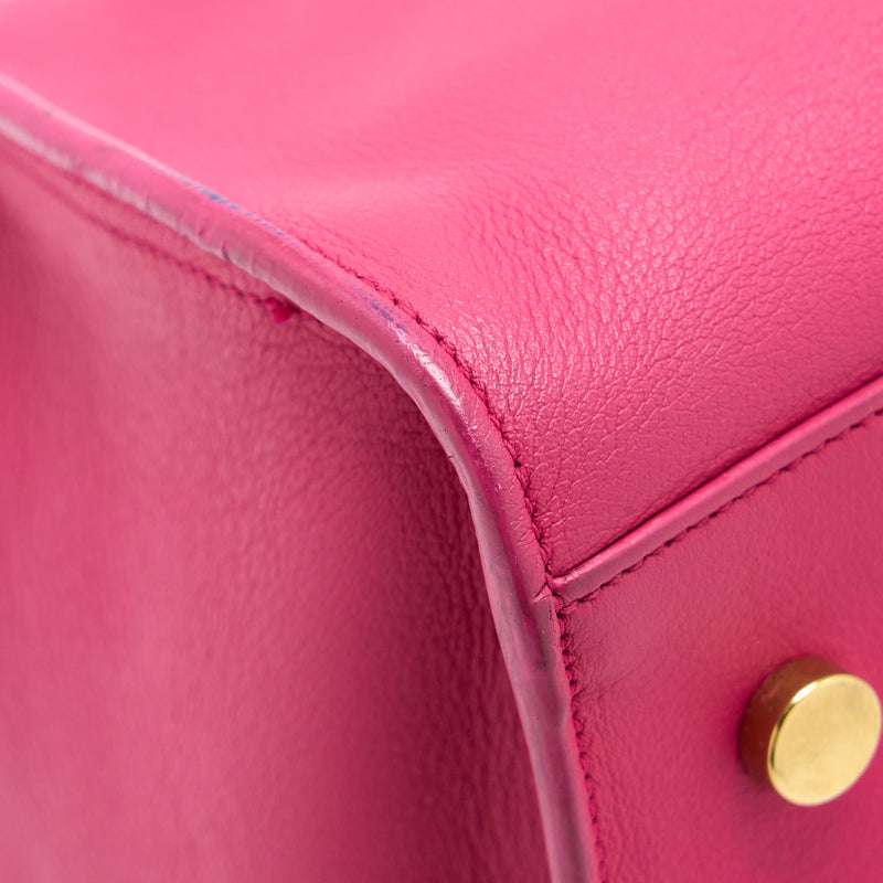 Saint Laurent Cabas Tote Bag Pink GHW
