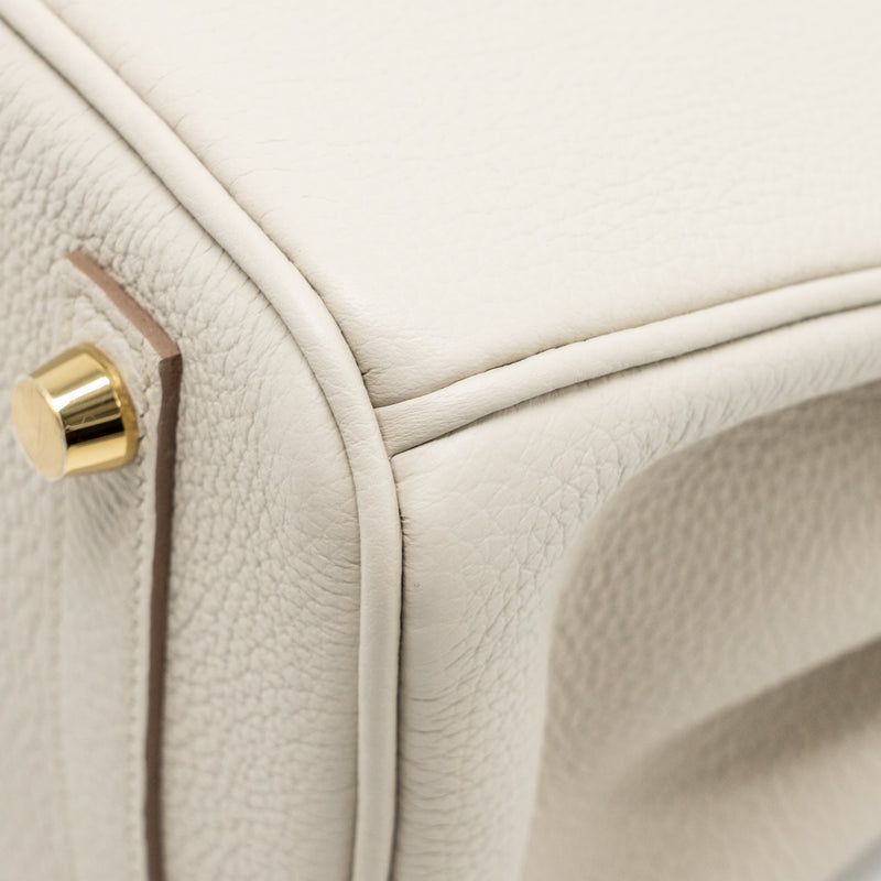 Hermes Birkin 25 Togo 8L Beton GHW Stamp B