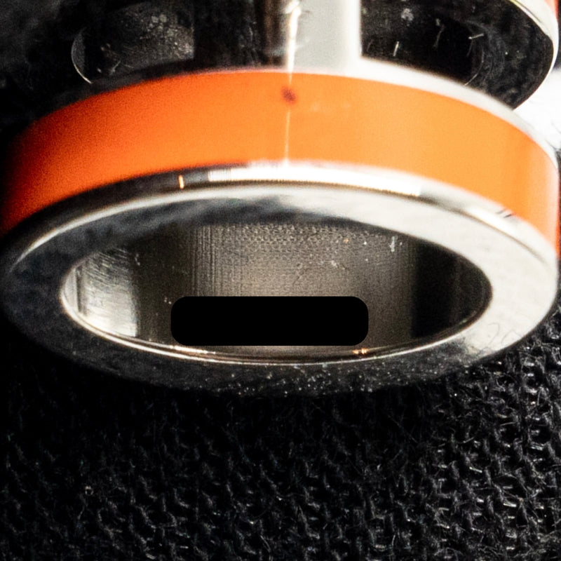 Hermes Pop H Earrings Orange SHW