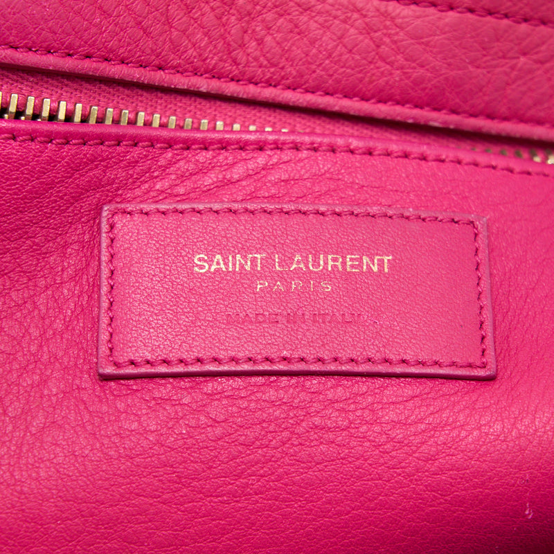 Saint Laurent Cabas Tote Bag Pink GHW