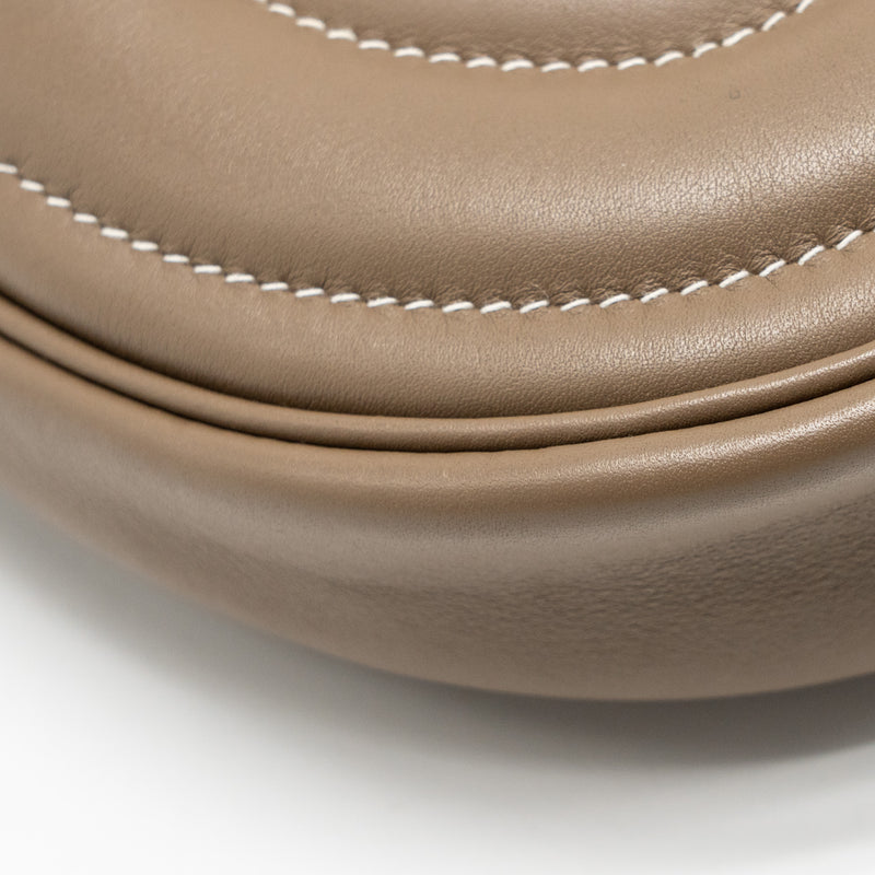 Hermes In-the-Loop Belt Bag Swift Etoupe SHW Stamp Y