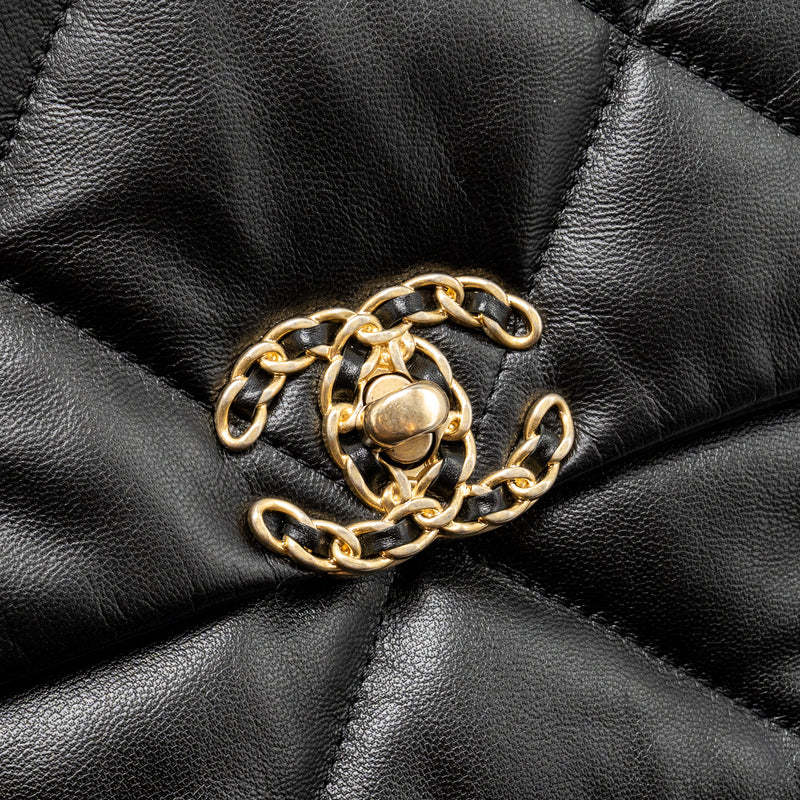 Chanel Large 19 Bag Goatskin Black GHW