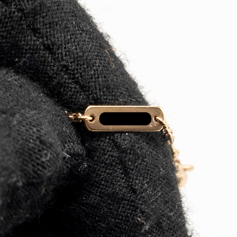 Van Cleef Holiday & Arpels 2021 Holiday Pendant Rhodonite Rose gold with diamonds