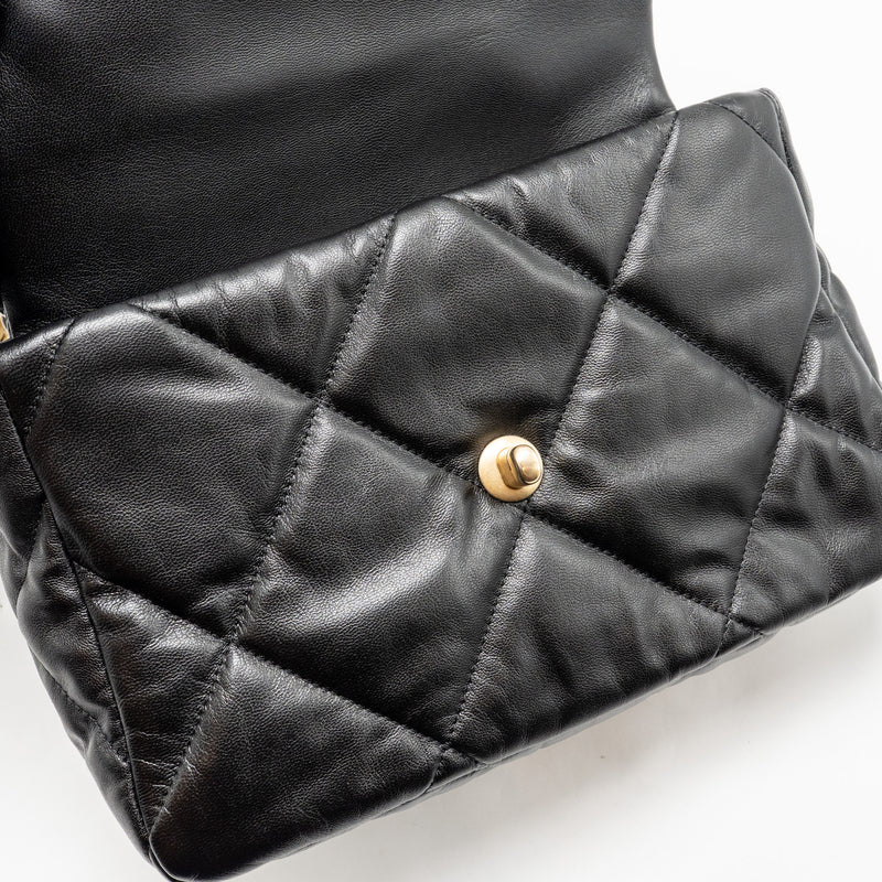 Chanel Large 19 Bag Goatskin Black GHW