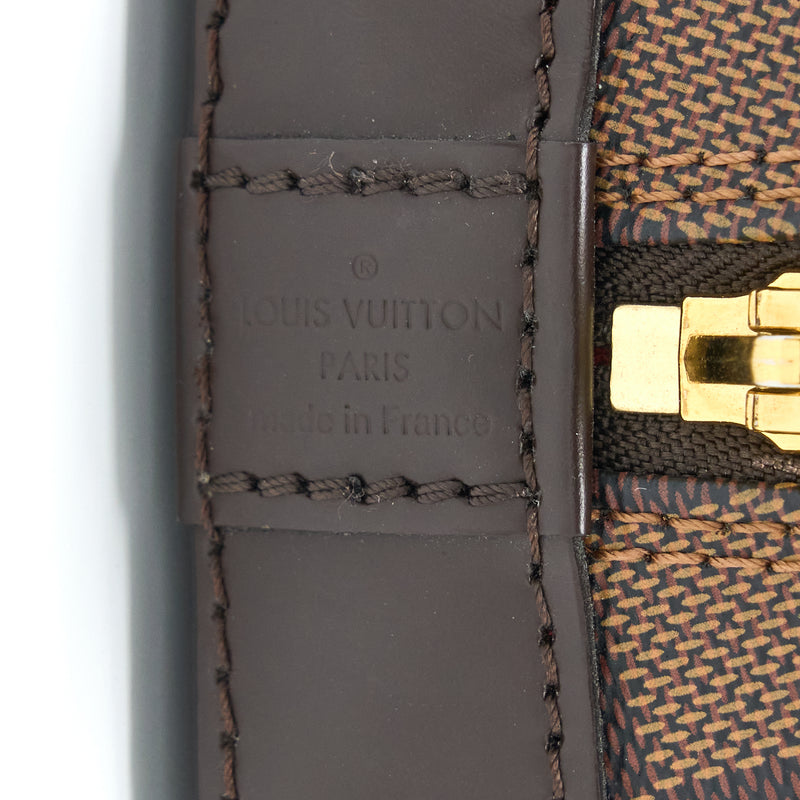 Louis Vuitton Alma BB Damier Ebene Canvas GHW