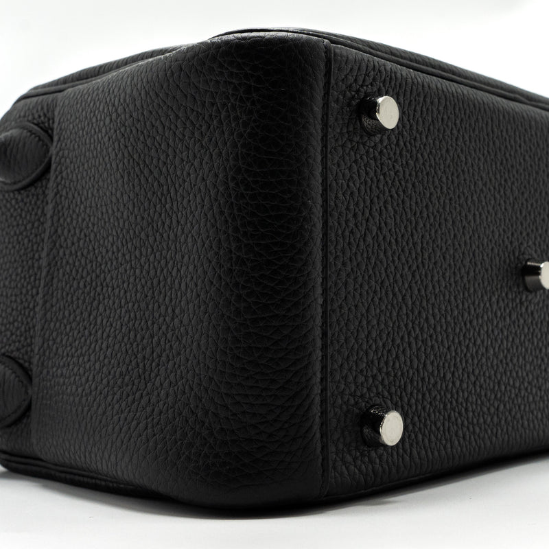 Hermes Lindy 26 Clemence Black SHW Stamp U