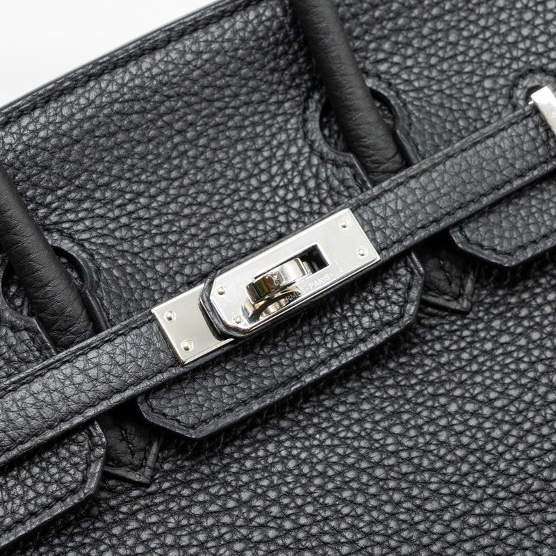 Hermes birkin 25 Togo black shw stamp D