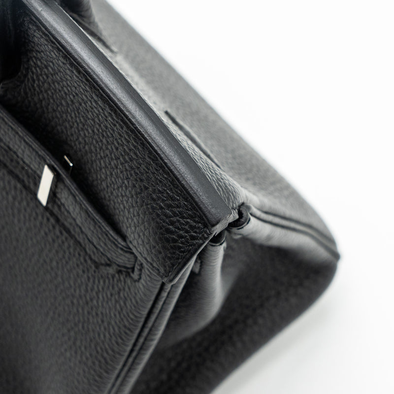 Hermes birkin 25 Togo black shw stamp D