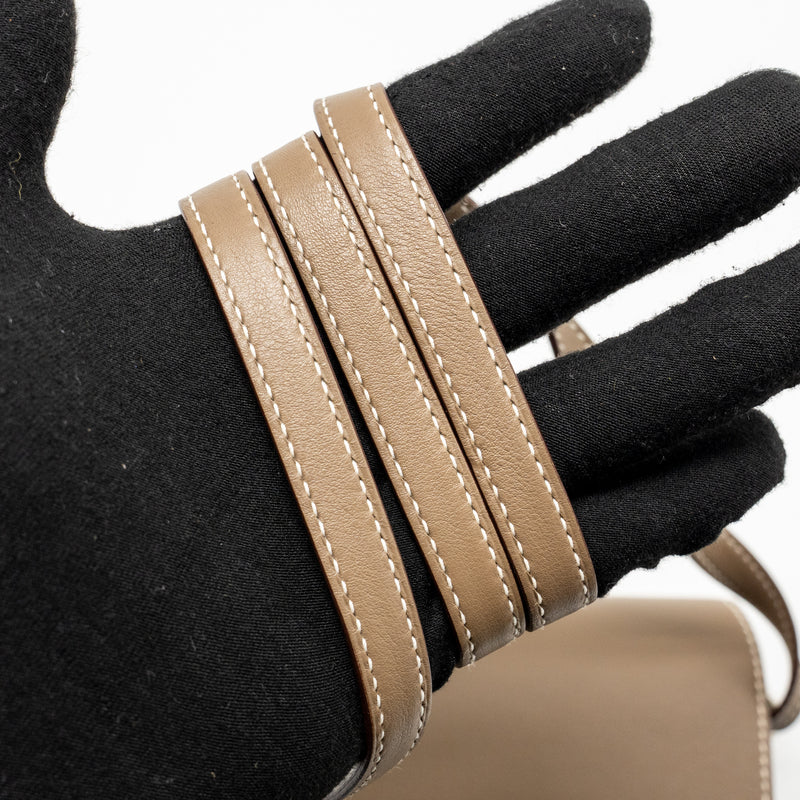 Hermes Mini Roulis Swift Etoupe SHW Stamp Y