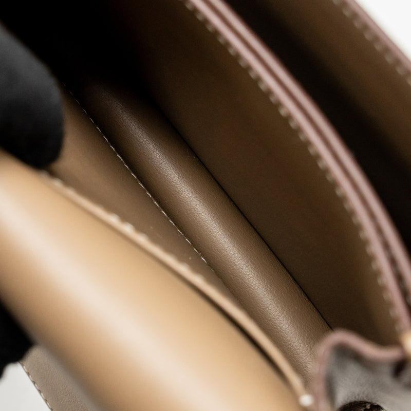 Hermes Mini Roulis Swift Etoupe SHW Stamp Y