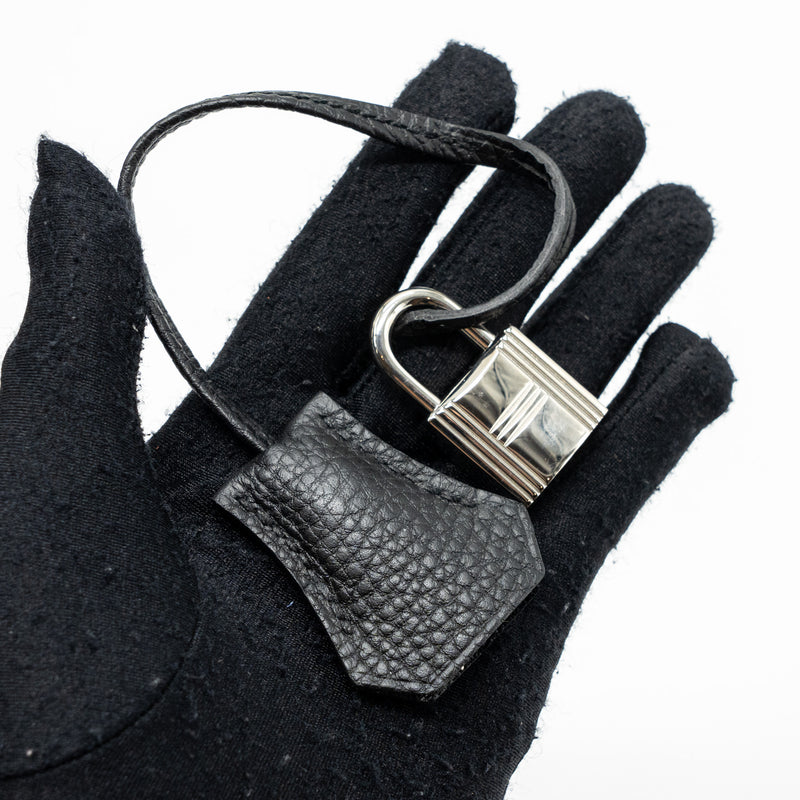 Hermes birkin 25 Togo black shw stamp D