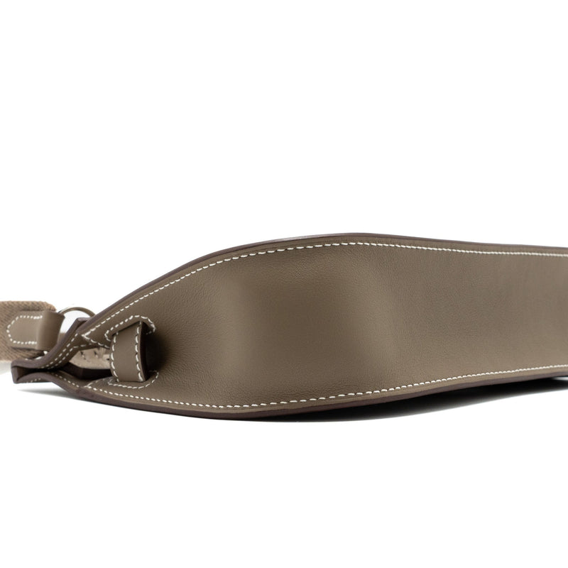 Hermes Mini Jypsiere Swift Etoupe SHW Stamp B