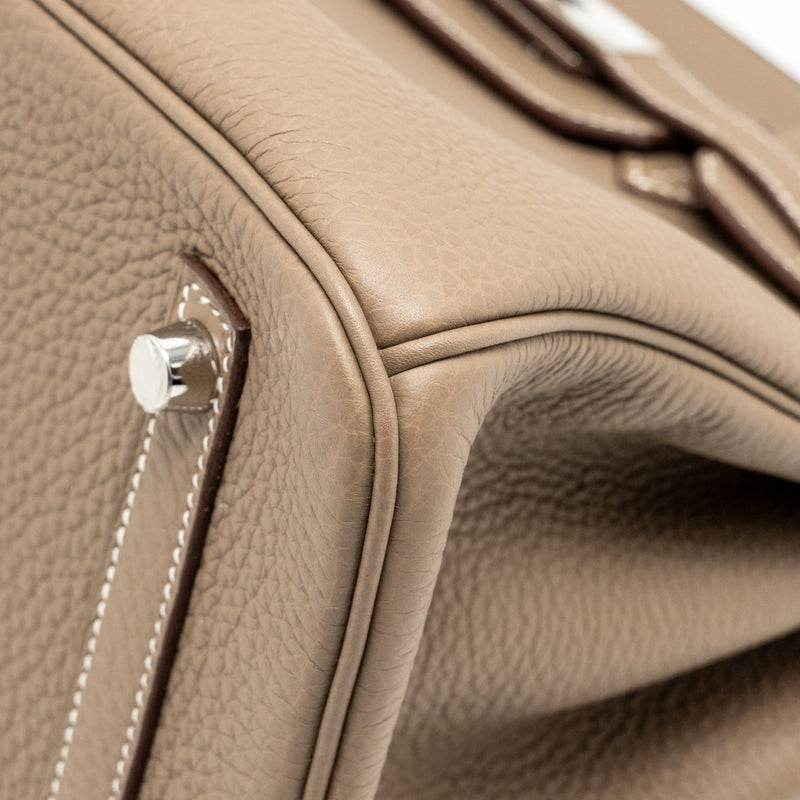 Hermes Birkin 30 Togo Etoupe SHW stamp D
