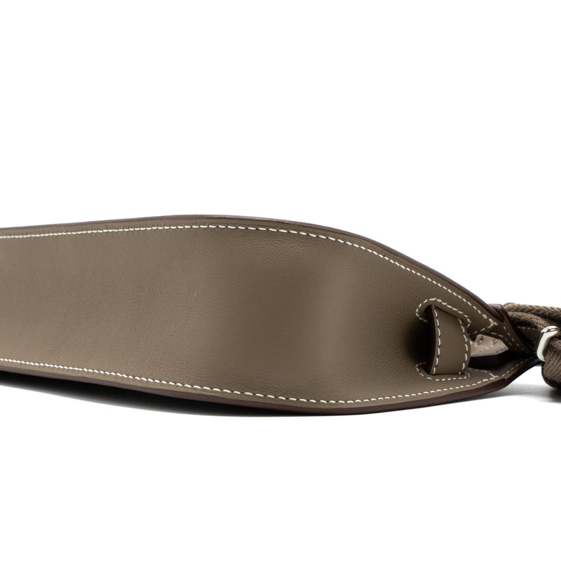 Hermes Mini Jypsiere Swift Etoupe SHW Stamp B