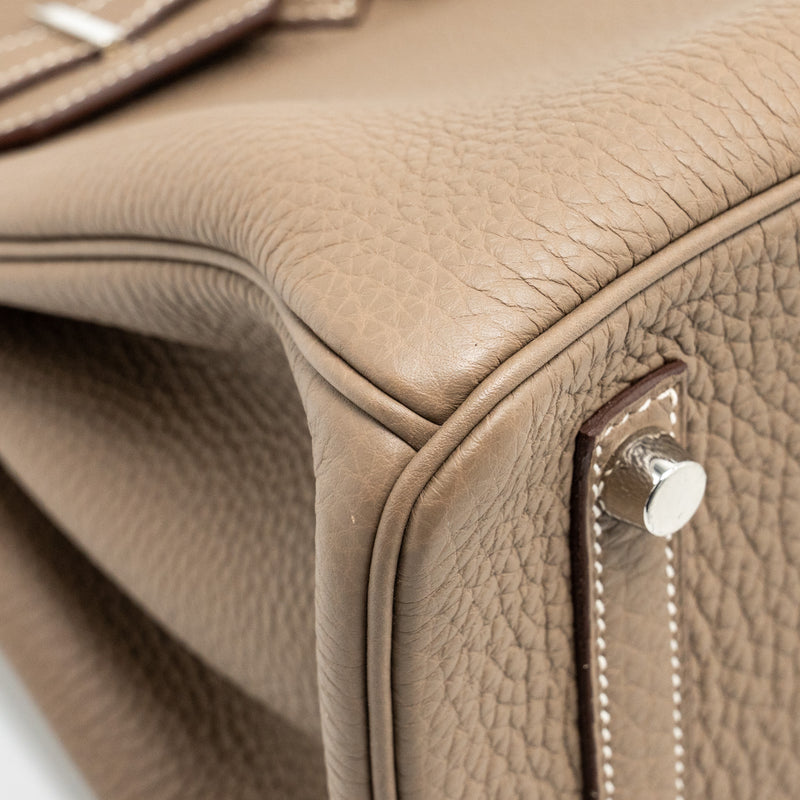 Hermes Birkin 30 Togo Etoupe SHW stamp D