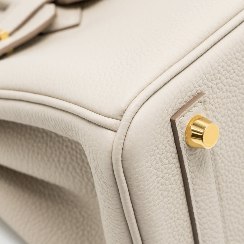 Hermes Birkin 25 togo Beton GHW stamp Z