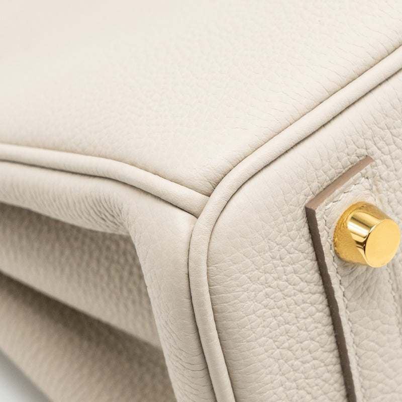 Hermes Birkin 25 togo Beton GHW stamp Z