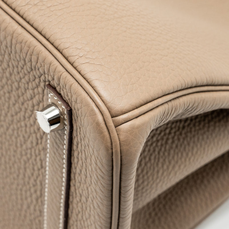 Hermes Birkin 30 Togo Etoupe SHW stamp D