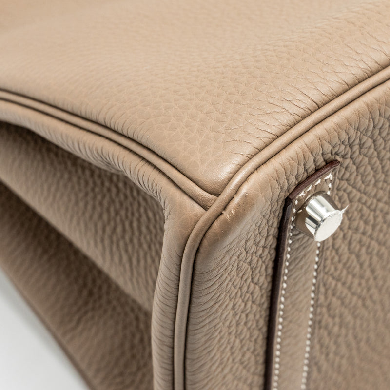 Hermes Birkin 30 Togo Etoupe SHW stamp D