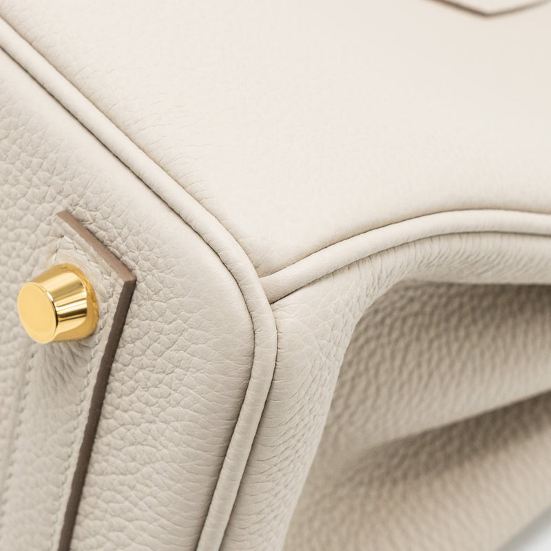Hermes Birkin 25 togo Beton GHW stamp Z