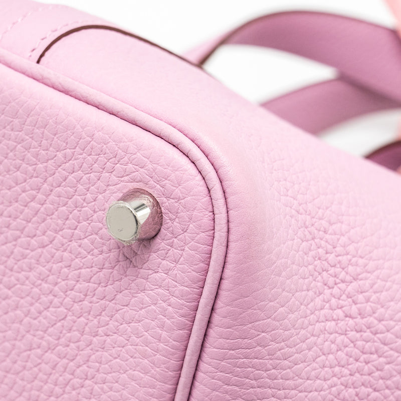 Hermes picotin 18 Lock Bag Clemence X9 Mauve Sylvestre SHW Stamp U