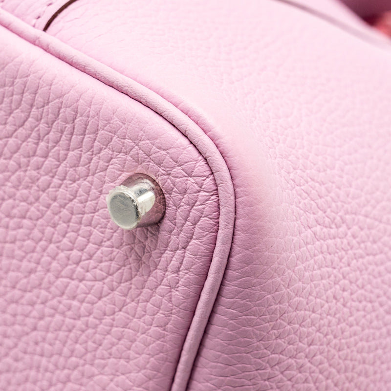 Hermes picotin 18 Lock Bag Clemence X9 Mauve Sylvestre SHW Stamp U