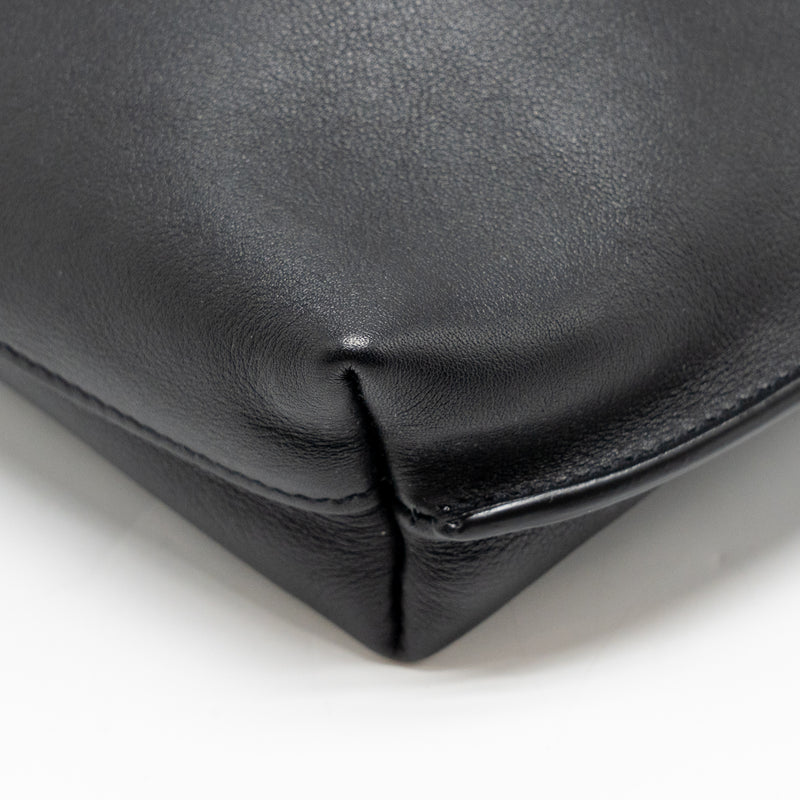 Saint Laurent/YSL Suzanne Hobo Bag Calfskin Black GHW