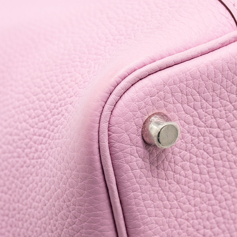 Hermes picotin 18 Lock Bag Clemence X9 Mauve Sylvestre SHW Stamp U