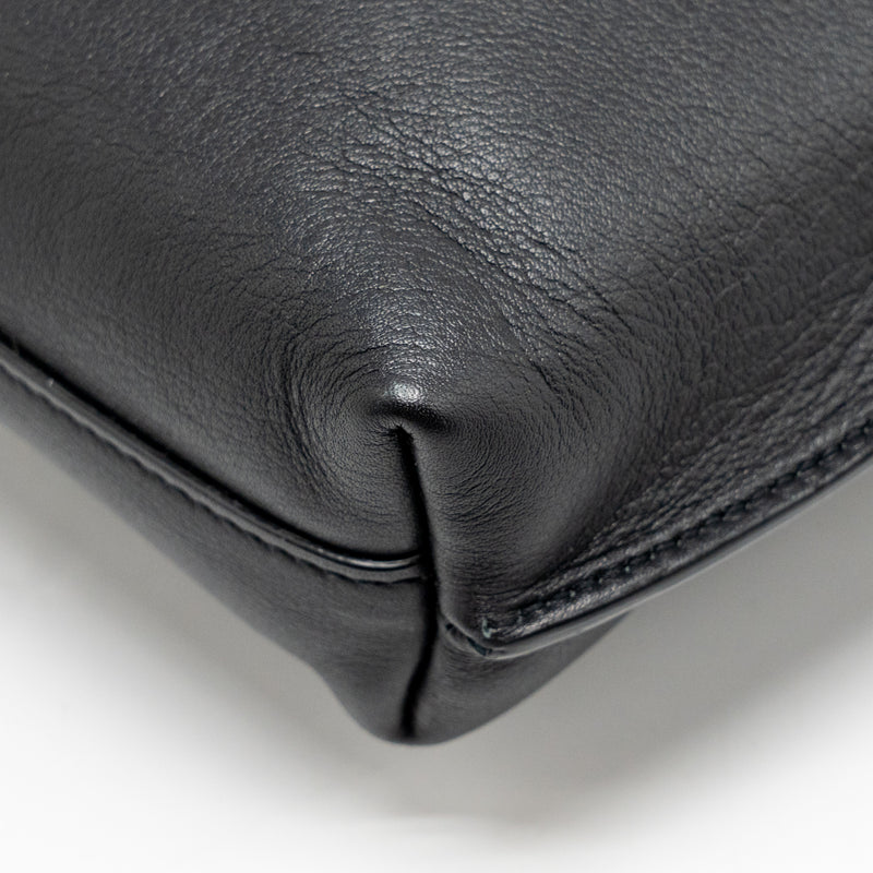 Saint Laurent/YSL Suzanne Hobo Bag Calfskin Black GHW