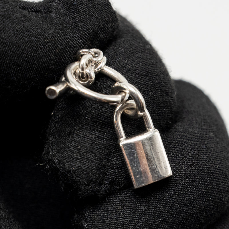 Hermes Size ST Kelly Cadenas Bracelet sterling silver