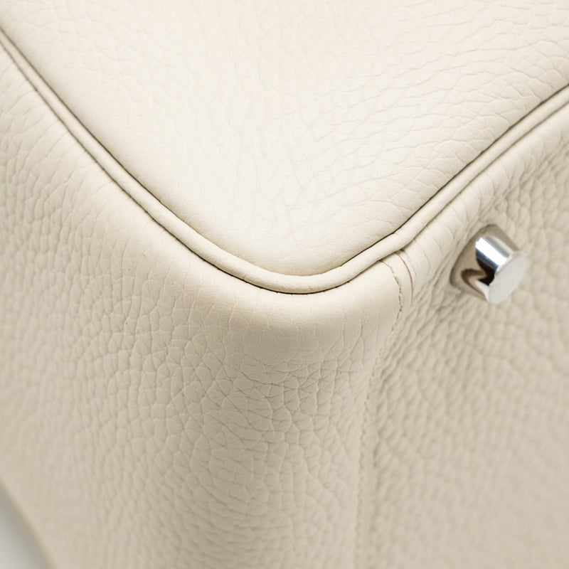 Hermes Lindy 30 Clemence Craie SHW Stamp D