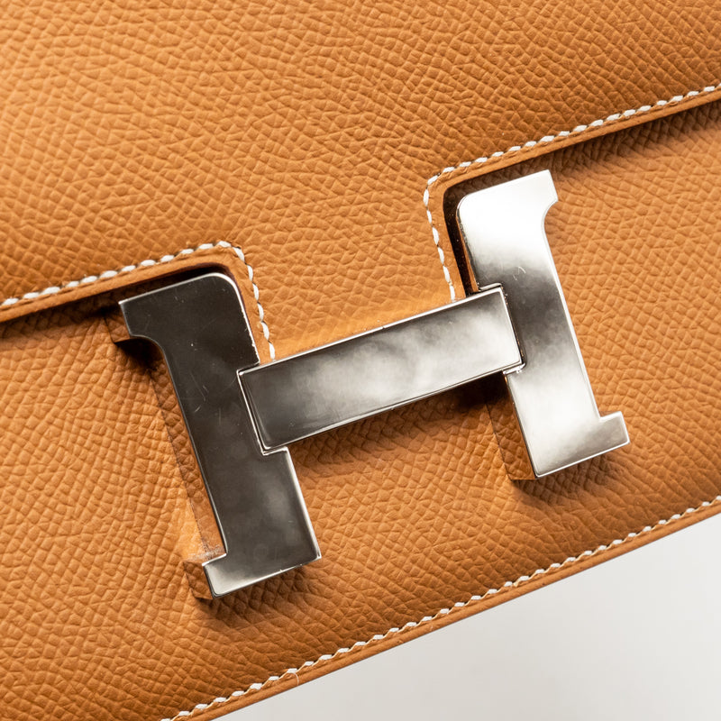 Hermes Mini Constance epsom Gold SHW stamp Z