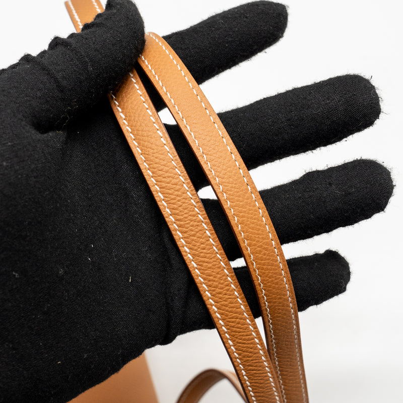 Hermes Mini Constance epsom Gold SHW stamp Z