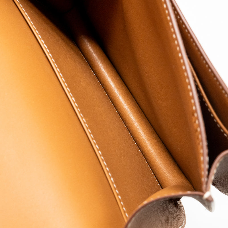 Hermes Mini Constance epsom Gold SHW stamp Z