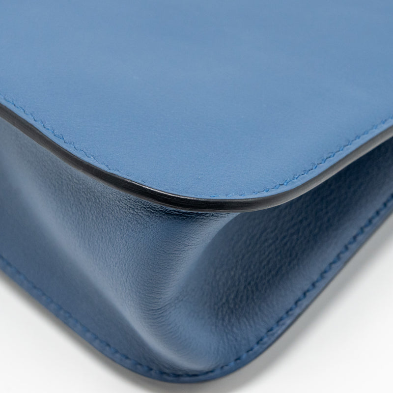 Hermes mini Halzan 22 swift Blue Agate SHW Stamp A