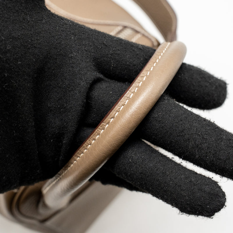 Hermes Lindy 30 Clemence Etoupe SHW Stamp D