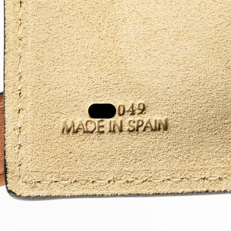 Loewe Anagram Tote Bag Suede Leather Beige/Brown