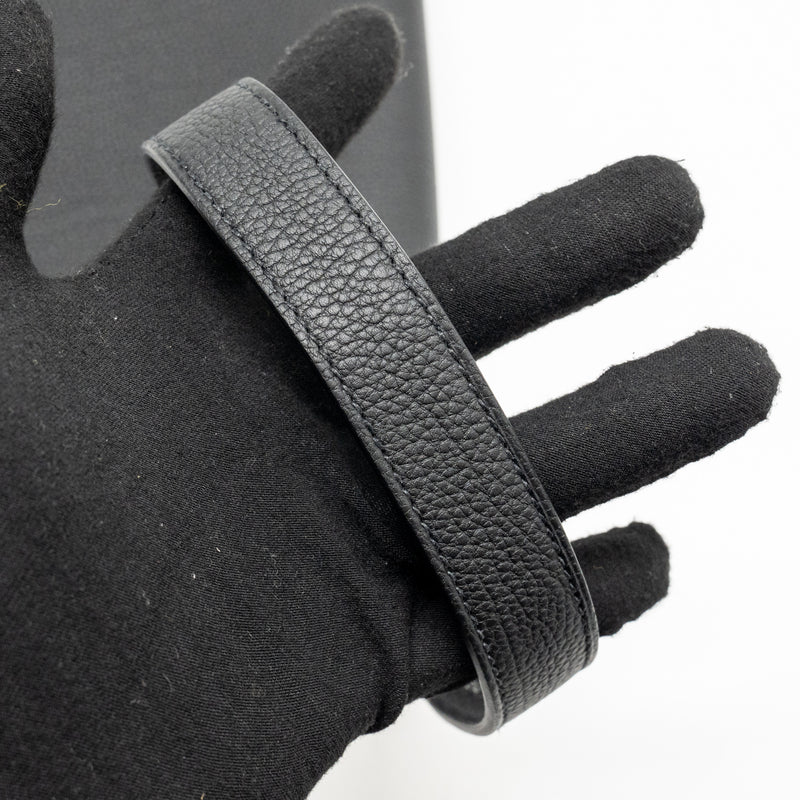 Hermes Pochette Kelly Depeches 25 Togo So Black Stamp B