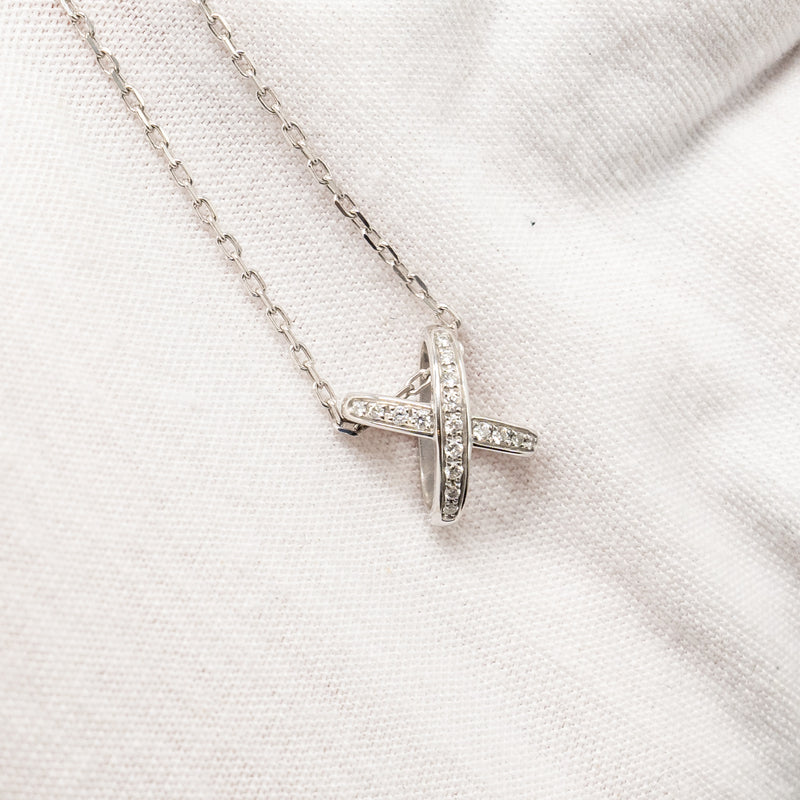 CHAUMET Jeux De Liens 18K White Gold With Diamonds