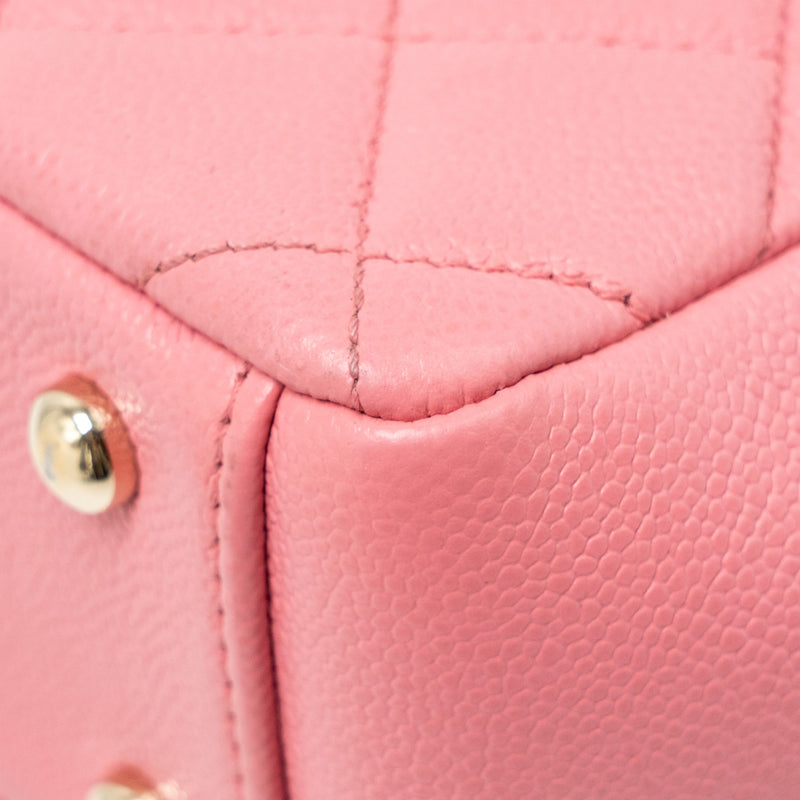 Chanel Small Business Affinity Caviar Pink LGHW(microchip)
