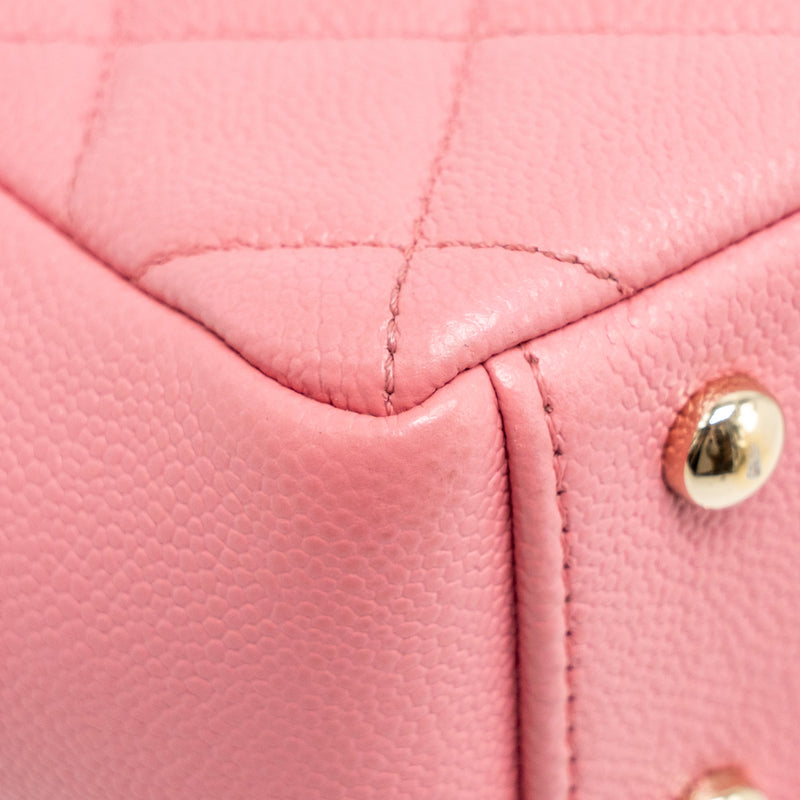 Chanel Small Business Affinity Caviar Pink LGHW(microchip)