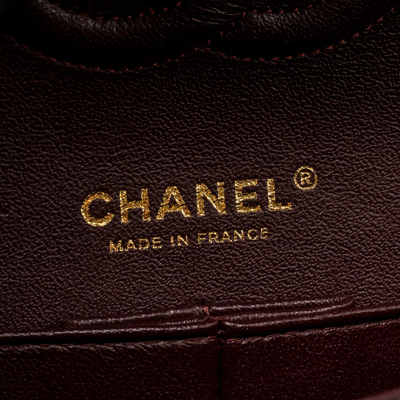 Chanel Medium Classic Double Flap Bag Caviar Black LGHW