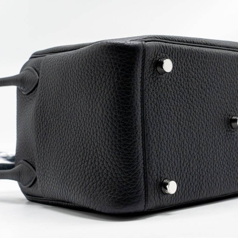 Hermes Lindy 26 clemence black SHW stamp U